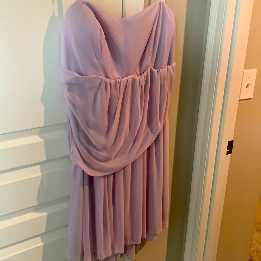 David’s Bridal dress, Lavender